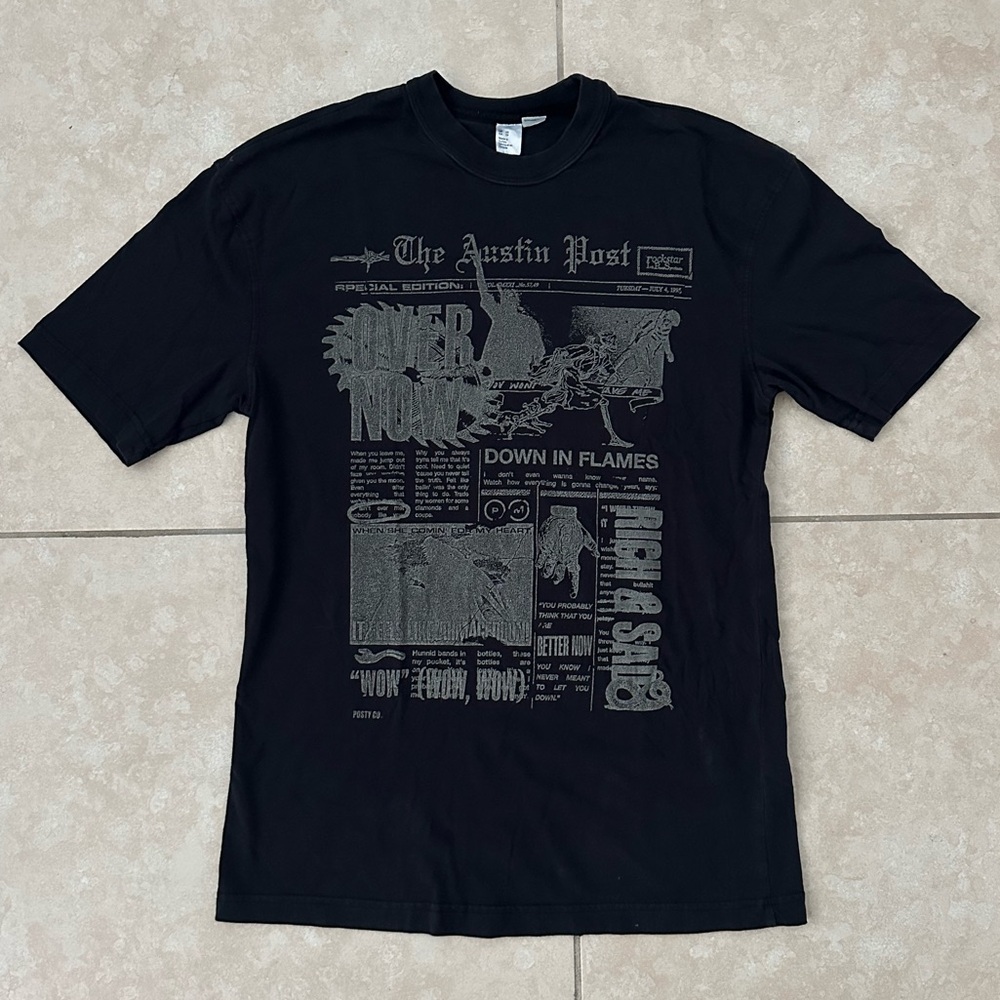 H&M Post Malone / Posty Co. Graphic T-Shirt